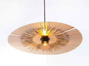 LAFAYETTE - Brass pendant lamp by RADAR INTERIOR - view 2